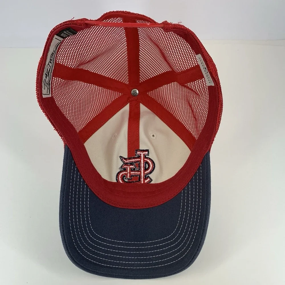 St. Louis Cardinals Hat Gray Red Mesh '47 Twins Snapback OSFA MLB Baseball Cap